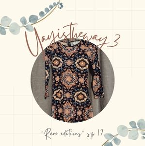 "Rare editions" dress